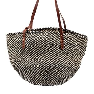 Clare V Woven Tote Bag